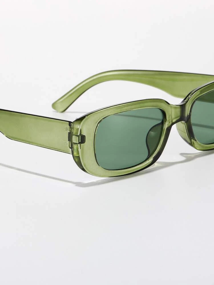 Green Tortoiseshell Frame Sunglasses