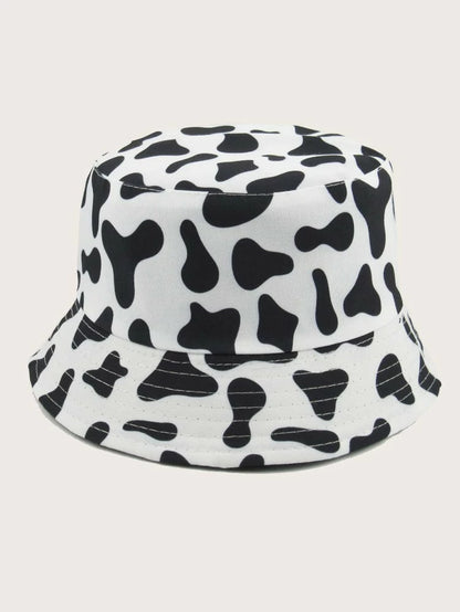 Cow Print Bucket Hat