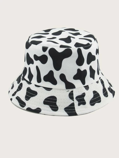 Cow Print Bucket Hat