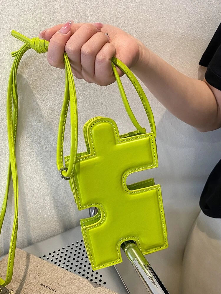 Green Mini Cut Out Bag