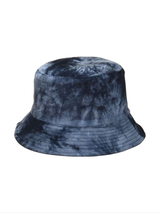 Blue Tie Dye Bucket Hat