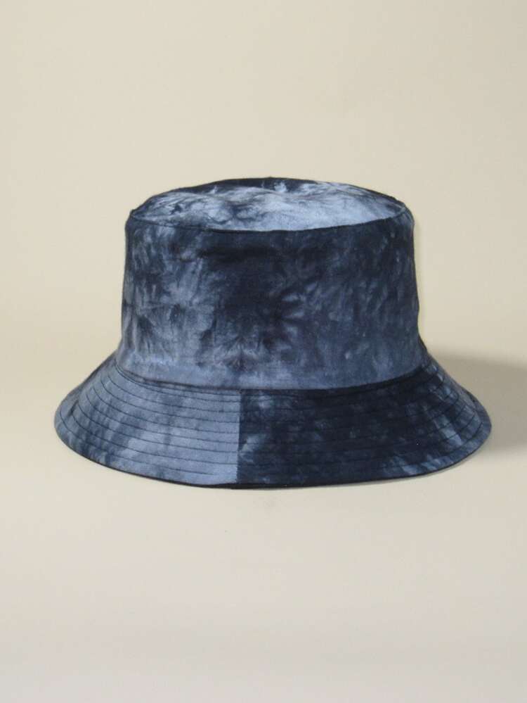 Blue Tie Dye Bucket Hat