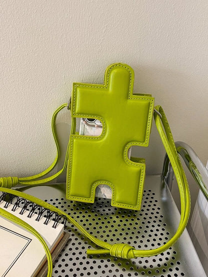 Green Mini Cut Out Bag