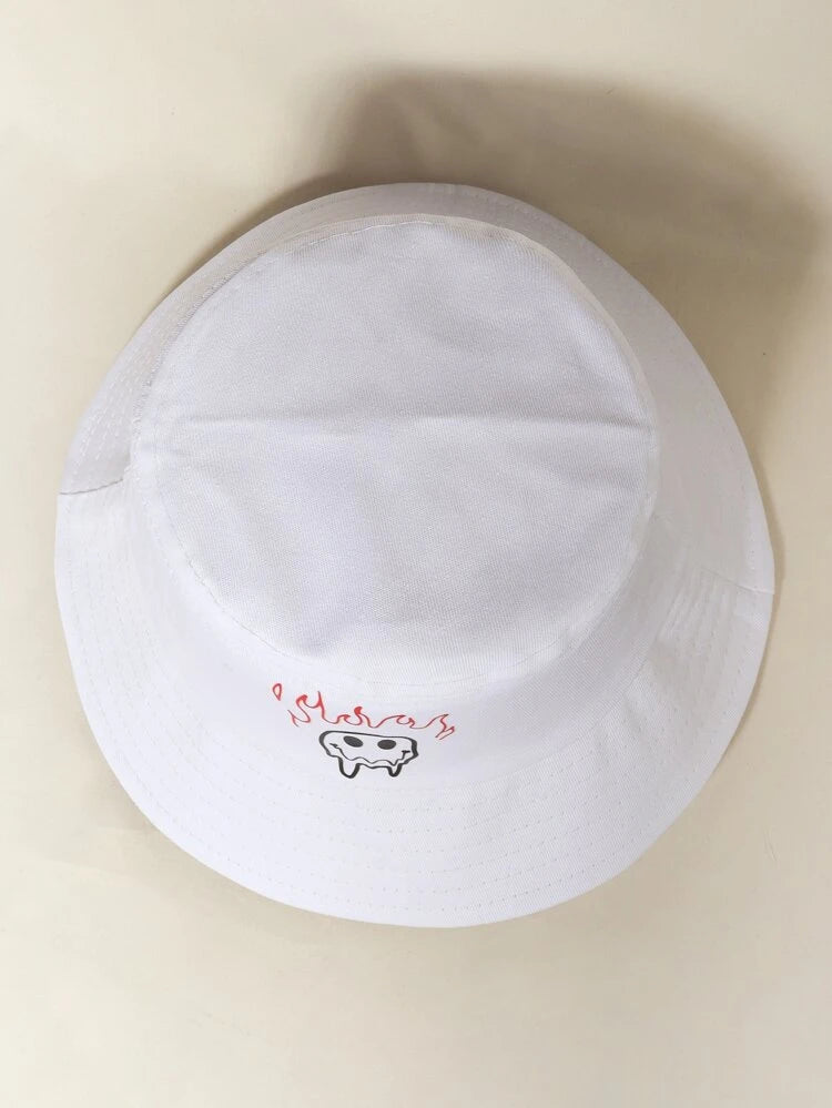 White Bucket Hat