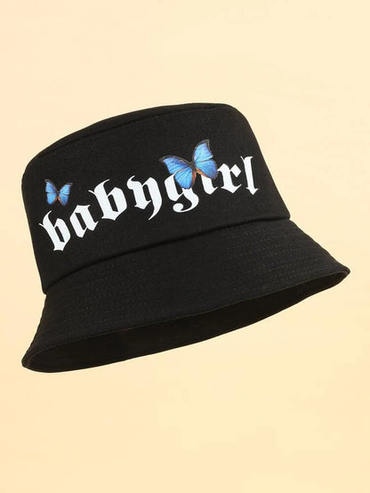 Black Baby Girl Bucket Hat