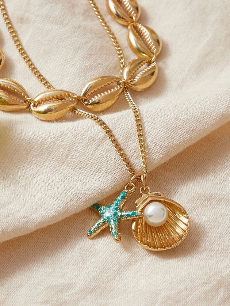 Shell Decor Necklace