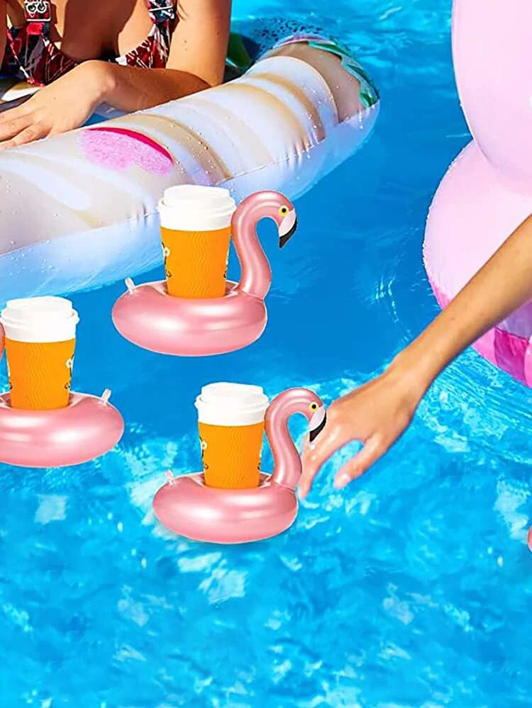 Flamingo Inflatable Pool Coaster