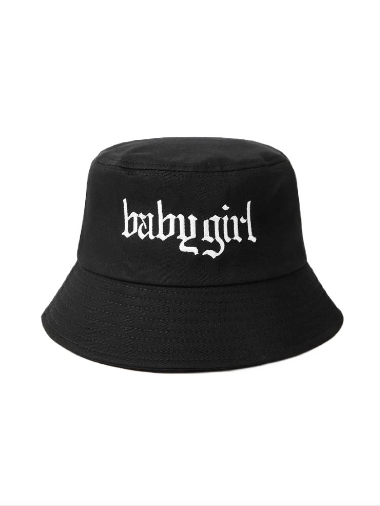 Black Baby Girl Bucket Hat