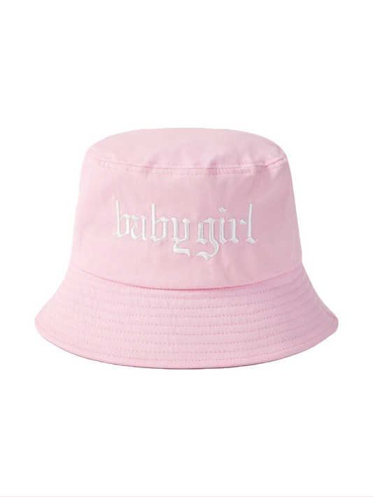 Pink Baby Girl Bucket Hat