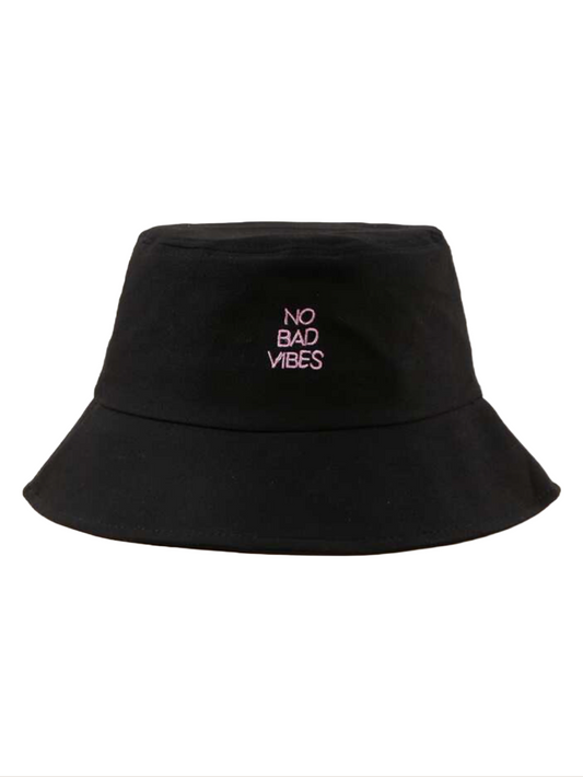 No Bad Vibes Bucket Hat