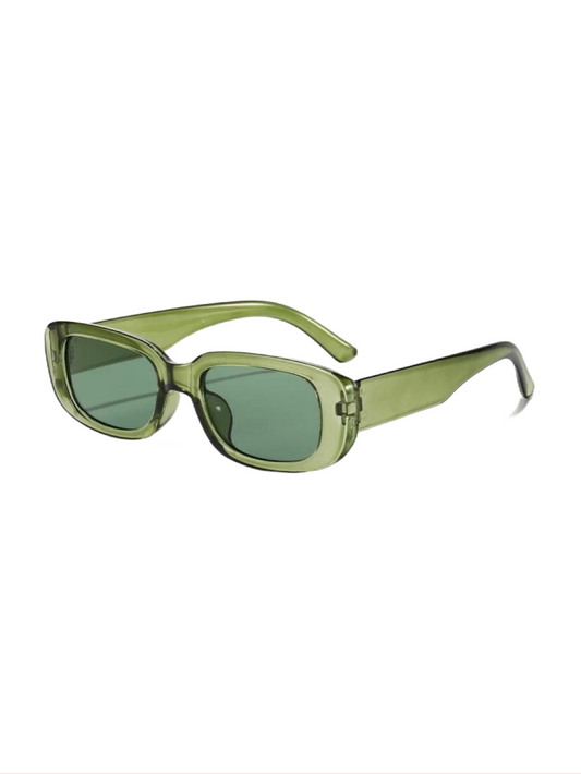 Green Tortoiseshell Frame Sunglasses