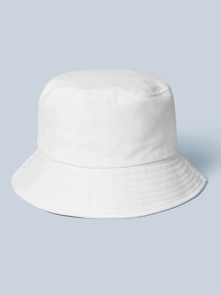 White Baby Girl Bucket Hat