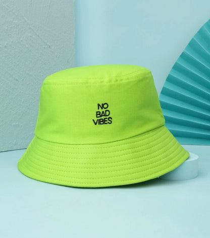 No Bad Vibes Bucket Hat