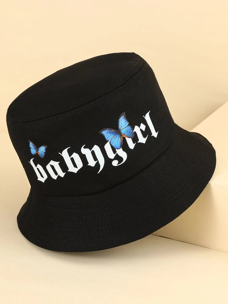 Black Baby Girl Bucket Hat