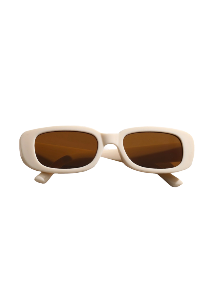 Cream Tortoiseshell Frame Sunglasses