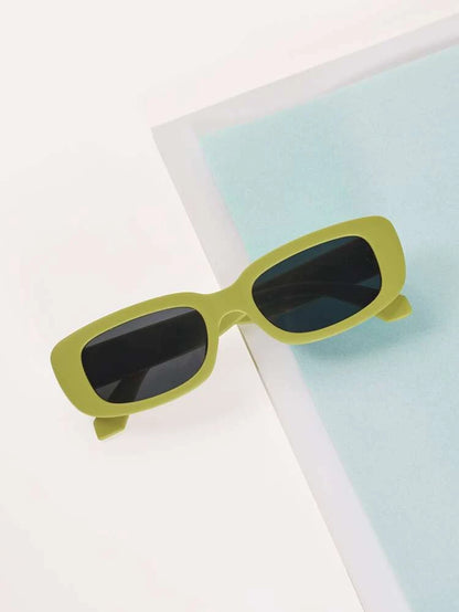 Green Tortoiseshell Frame Sunglasses