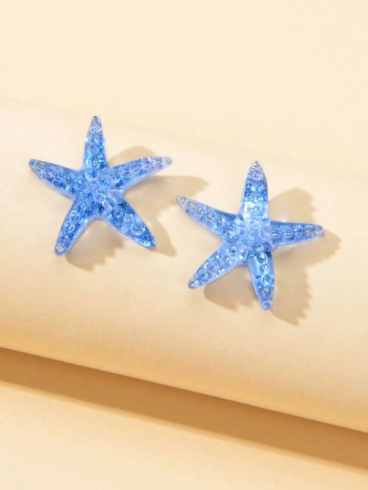 Starfish Stud Earrings