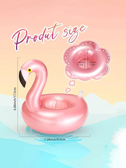 Flamingo Inflatable Pool Coaster