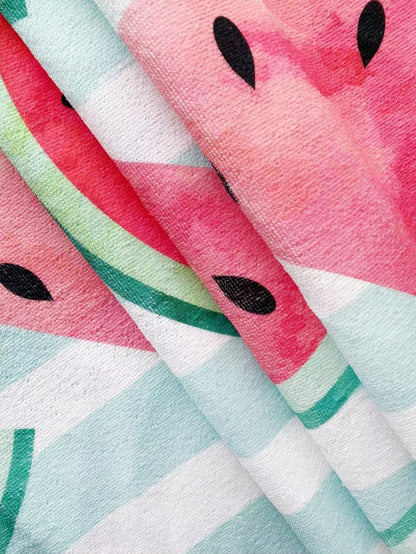 Watermelon Microfiber Beach Towel