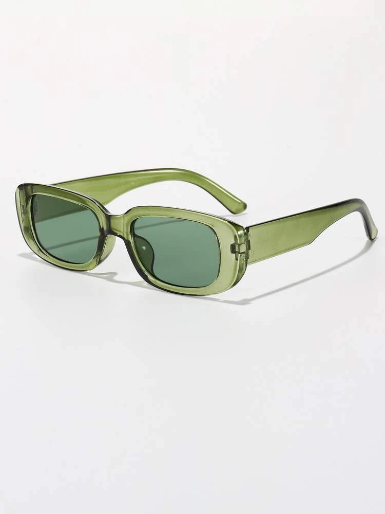 Green Tortoiseshell Frame Sunglasses