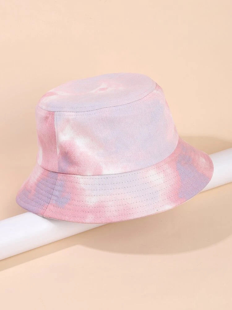 Pink Tie Dye Bucket Hat