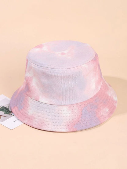 Pink Tie Dye Bucket Hat