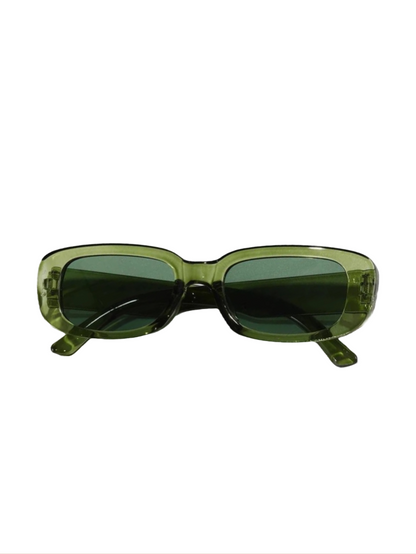 Green Tortoiseshell Frame Sunglasses