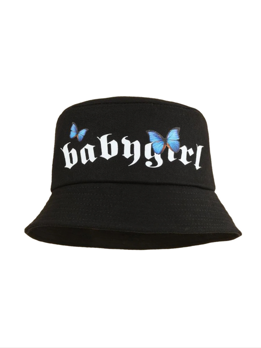 Black Baby Girl Bucket Hat