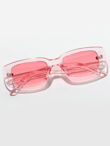 Pink Tortoiseshell Frame Sunglasses