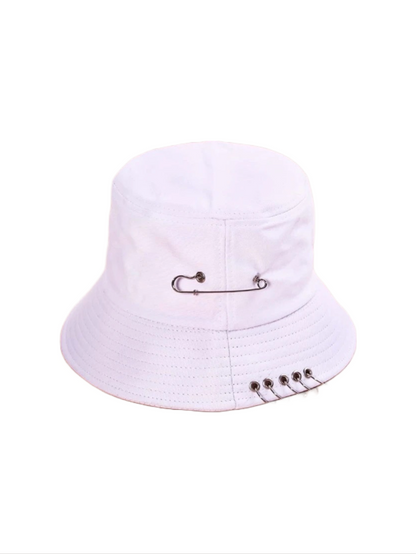 White Bucket Hat