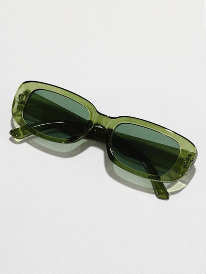 Green Tortoiseshell Frame Sunglasses