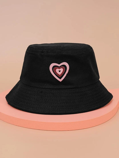 Heart Bucket Hat