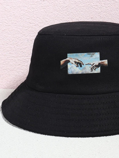 Black Bucket Hat