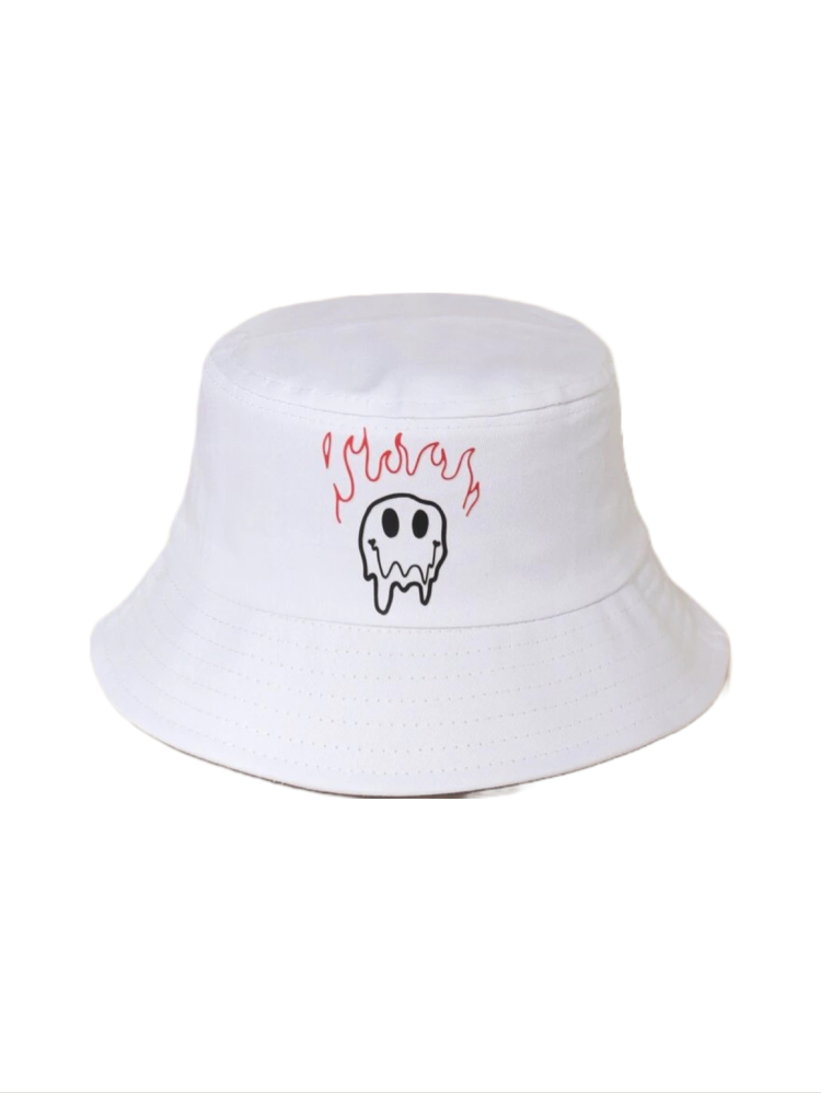 White Bucket Hat