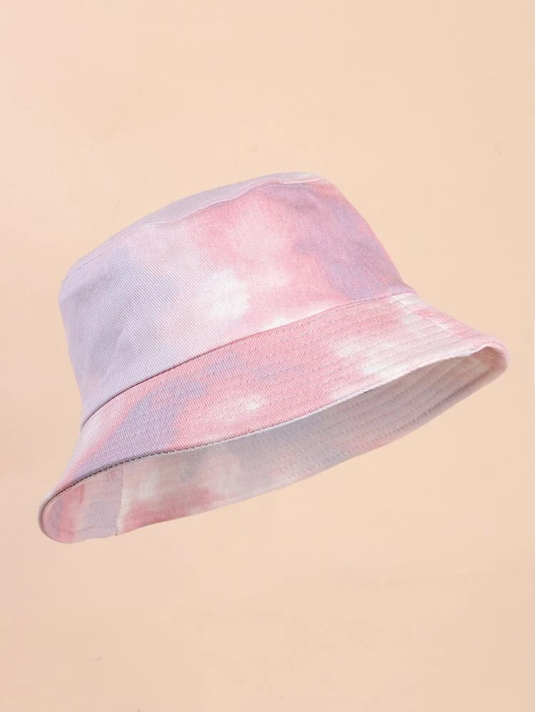 Pink Tie Dye Bucket Hat