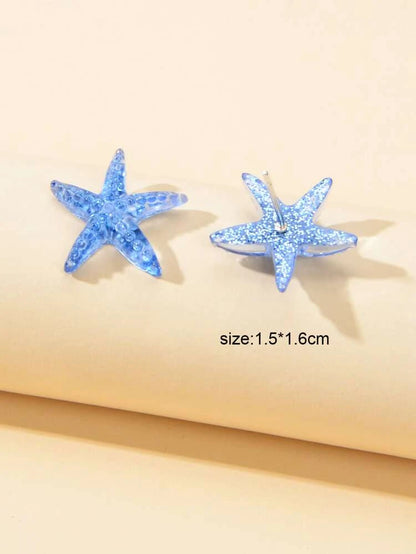 Starfish Stud Earrings