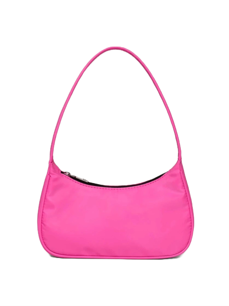 Hot Pink Baguette Bag