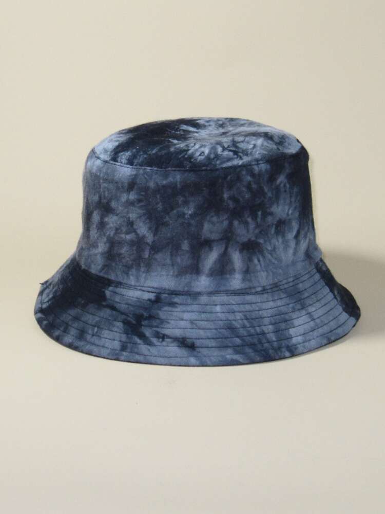 Blue Tie Dye Bucket Hat