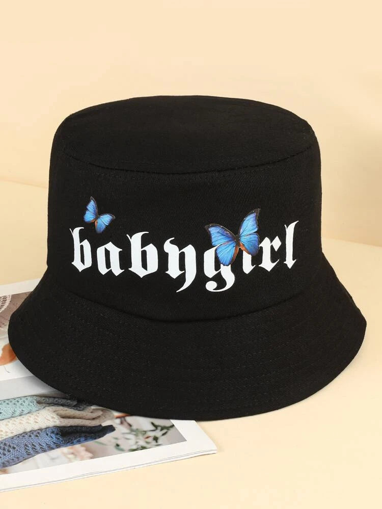 Black Baby Girl Bucket Hat