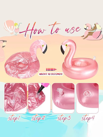 Flamingo Inflatable Pool Coaster