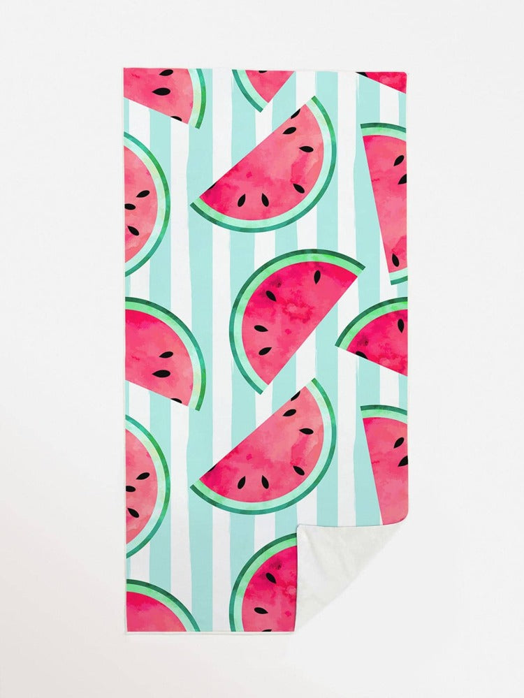 Watermelon Microfiber Beach Towel