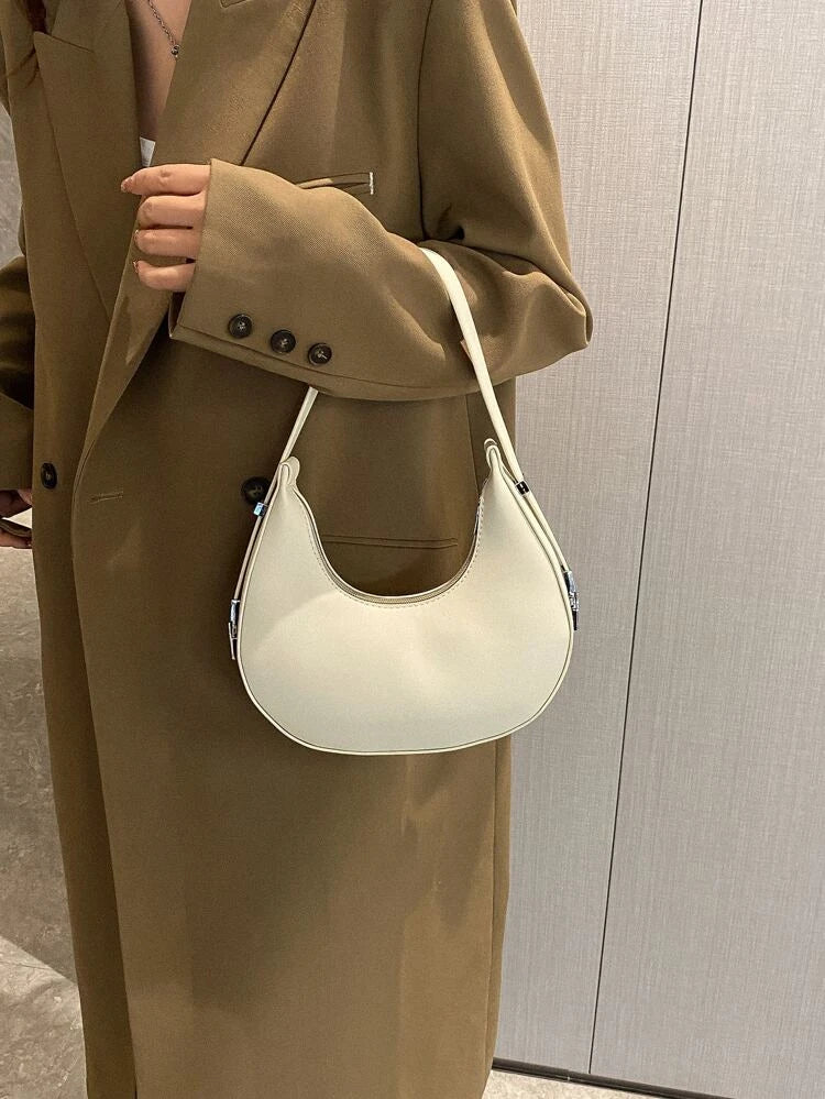 White Hobo Bag