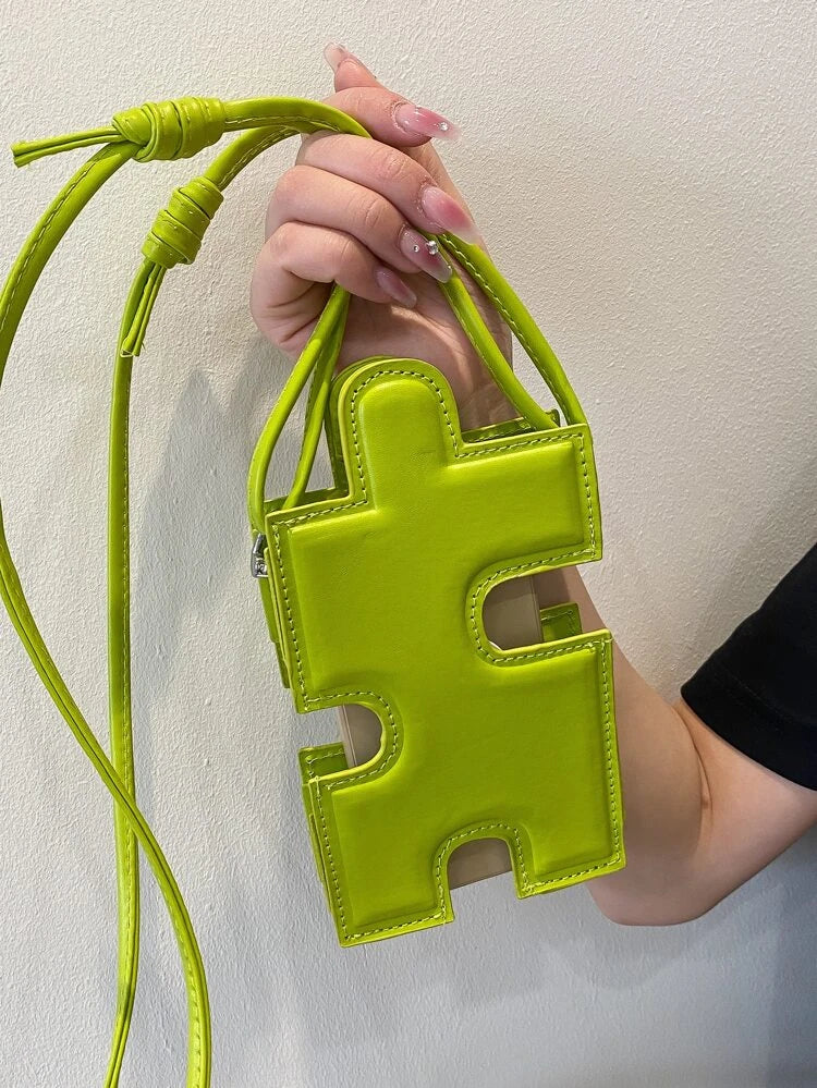 Green Mini Cut Out Bag