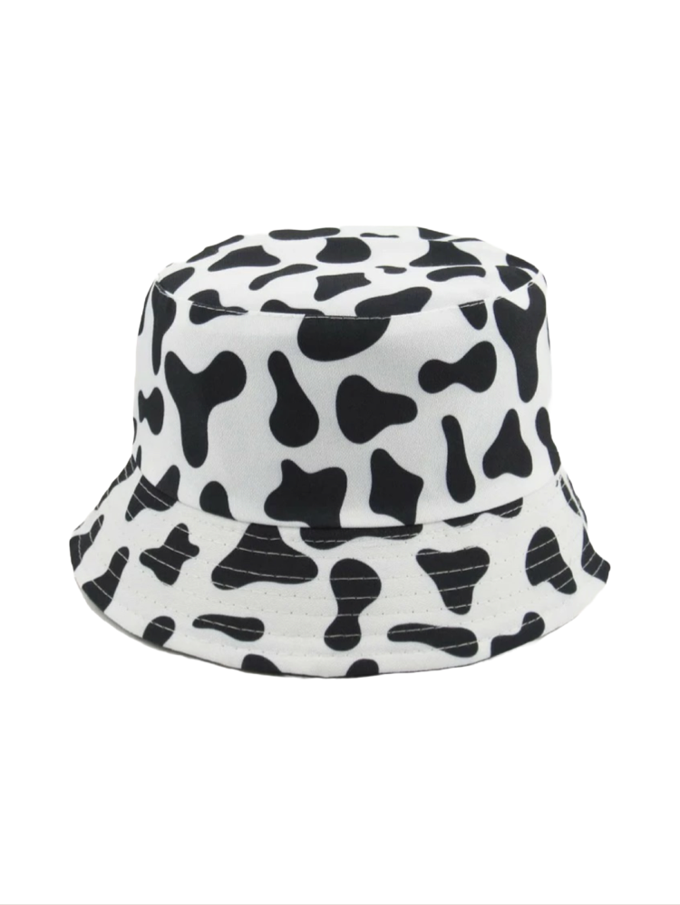 Cow Print Bucket Hat