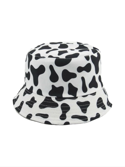 Cow Print Bucket Hat